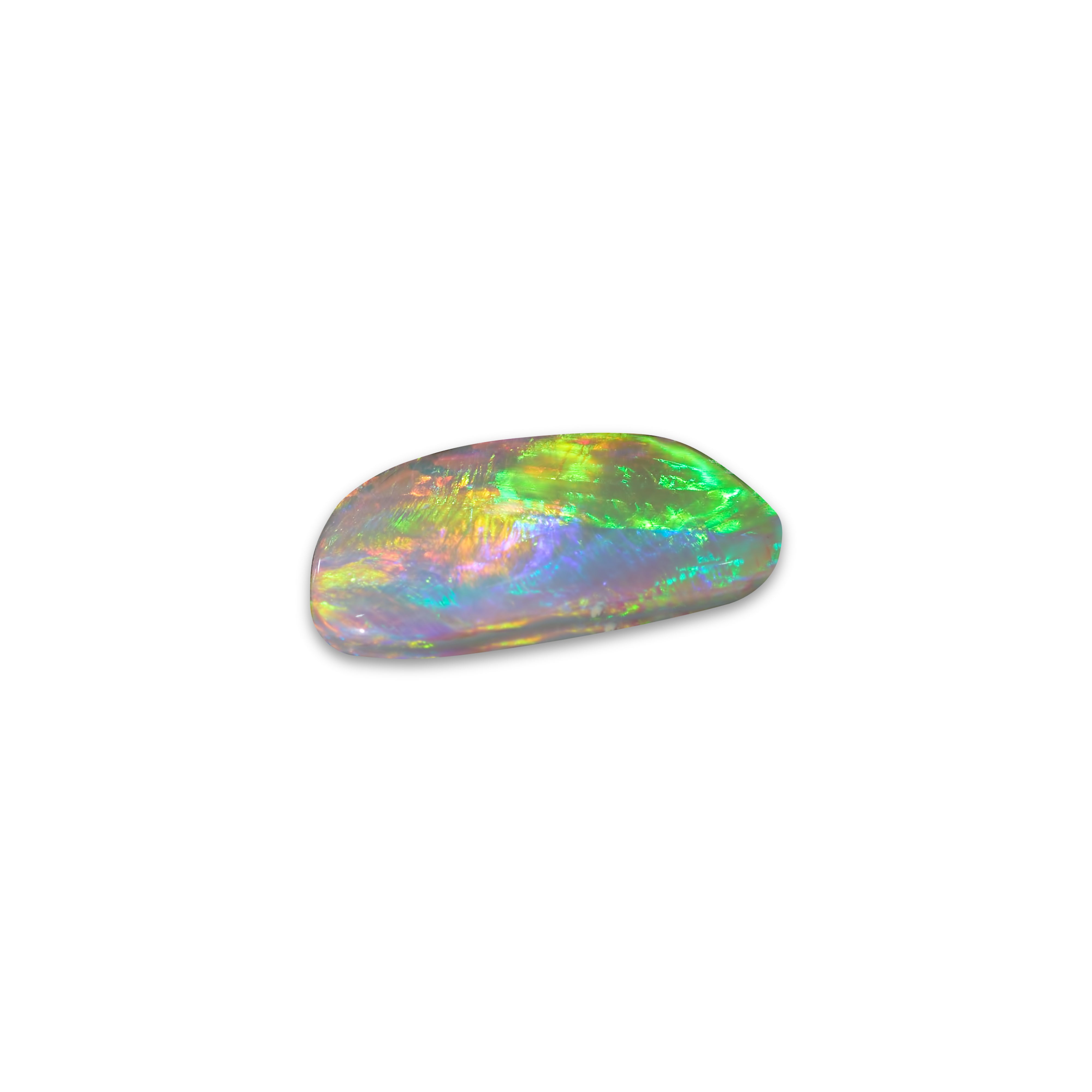 lightning ridge solid opal gemstones polished greens blue red